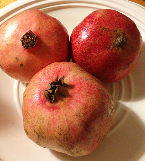 Granatäpple, en av världens vackraste frukter