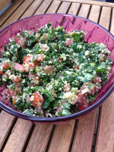 Tabouleh-sallad