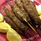 Superenkel spiskummindoftande shish kebab