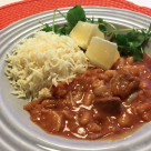Lammgryta med vita bönor och citron
