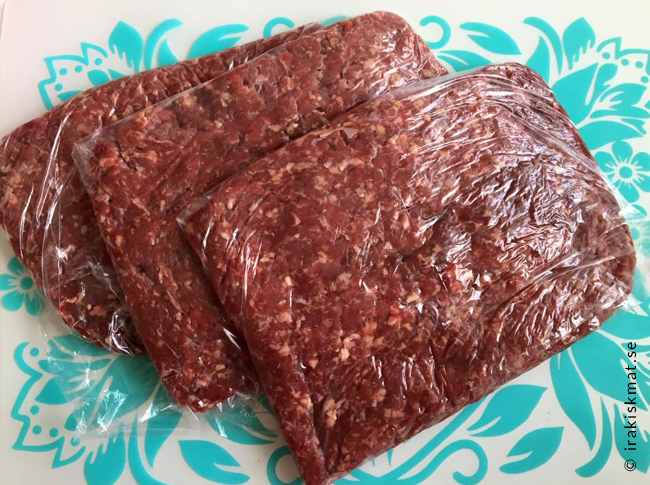 Frys in köttfärsen som platta paket – tips!