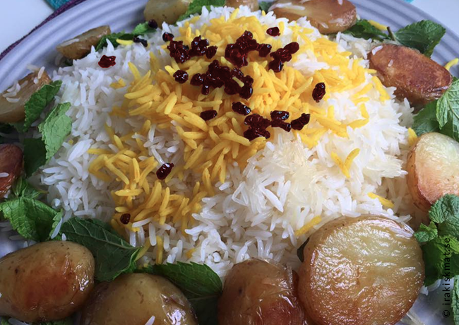 Laga gott persiskt ris