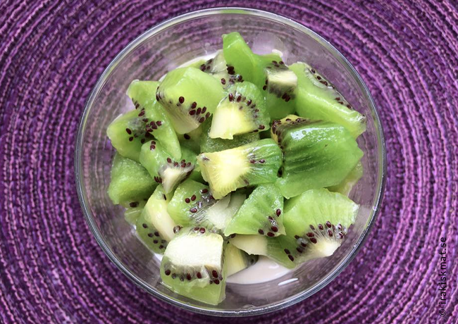Knafe med kiwi