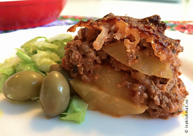 Köttfärs med potatis i ugn – allt-i-ett-rätt och barnfavorit