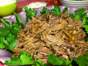 Pulled beef, innanlår jättegod marinad